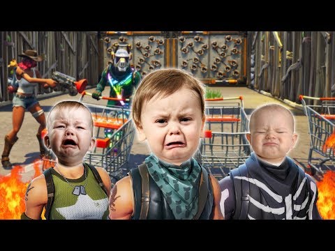 TROLLEO A 3 *NIÑOS RATA* EN UNA CARRERA DE FORTNITE!