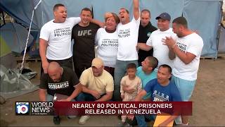 YouTube video thumbnail: Dozens of Political Prisoners Released in Venezuela
