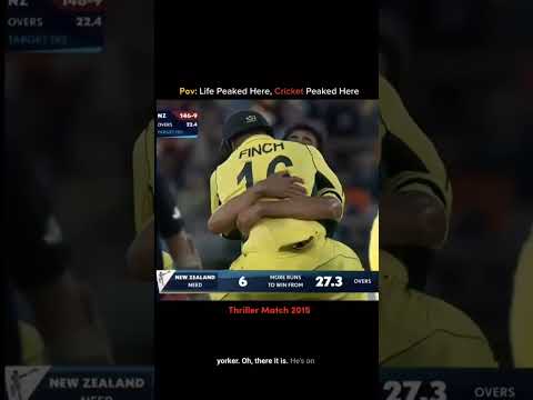 Australia vs new zealand best history match