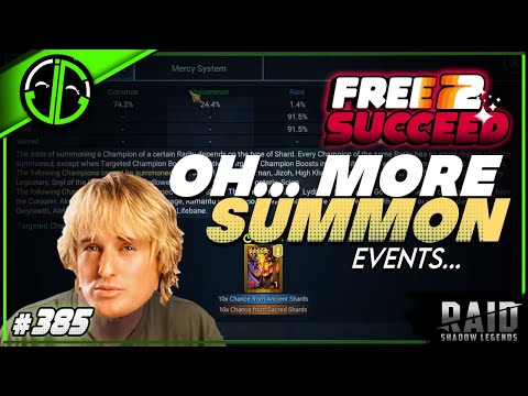Have You Heard About This New "Summon Event" Thing Plarium Is Trying? | Free 2 Succeed - EPISODE 385