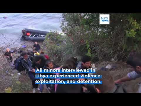 YouTube video thumbnail: EU Border Rules put Migrant Children in Harm's way, Save the Children Warns