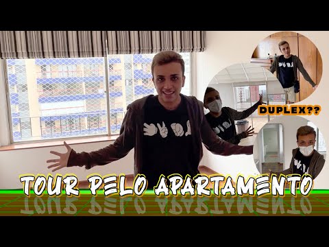 TOUR PELO NOVO APARTAMENTO VAZIO!!!!!