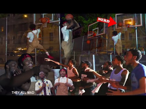 NERD Plays Basketball In The HOOD VS NY TRASH TALKERS !!!