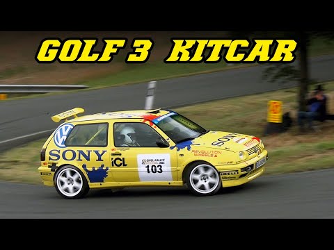 1997 VW Golf 3 Kitcar | intake sound & flybys