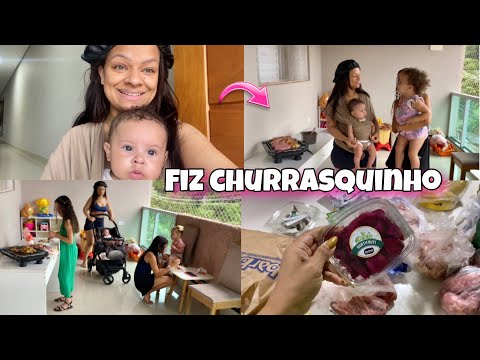 DOIS DIAS COM A GENTE  - DEIXEI ELE - CHURRASQUINHO NO ALMOÇO E MAIS -