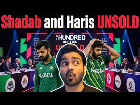 Pakistani Players Unsold! Abrar & Usman Sold in THE HUNDRED | ep 844