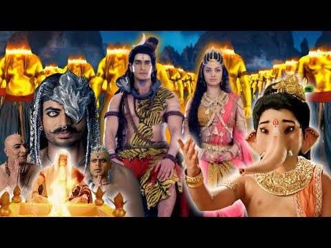 बाल गणेश ने भगवान शिव को त्रिपुरासुर के षड़यंत्र के बारे में बताया | Full Episode | Hindi Serial