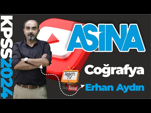 57) Türkiye Ekonomik Coğrafyası Ulaşım - 1 / Erhan AYDIN (KPSS - TYT - AYT) İsemTV - 2023
