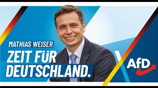 Mathias Weiser AfD-Direktkandidat für den Vogtlandkreis (Wahlkreis 165)