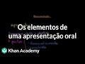 Compreensão de Apresentações Orais