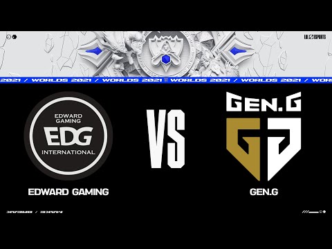 EDG vs GEN｜2021 World Championship Semifinals Day 2 Game 2