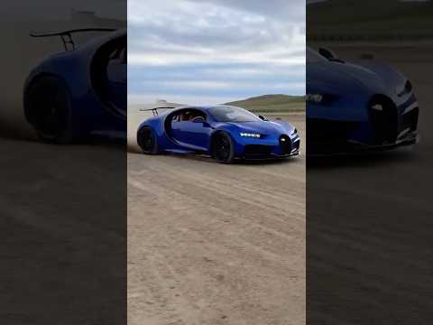 Took the Bugatti out before storage #bugatti #super #supercars #fast #dirt #drift #ai