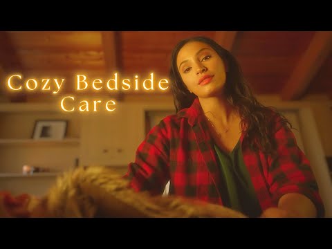 ASMR Cozy Cabin Sleep🌲 Full Body Treatment for Stress