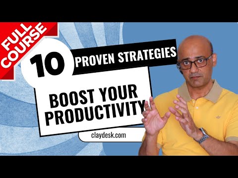 BOOST your PRODUCTIVITY with these 10 Proven Strategies – Productivity Tips