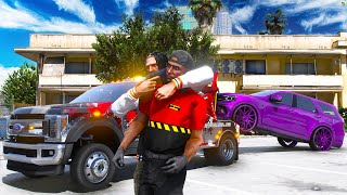REPOING CARS in THE HOOD in GTA 5 RP!