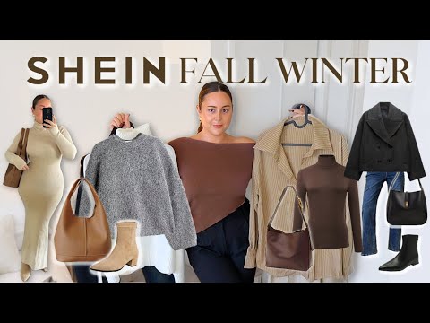 SHEIN FALL HAUL 2024 - Must Have Fall Basics,  Fall Outfit Ideas & Black Friday Deals!