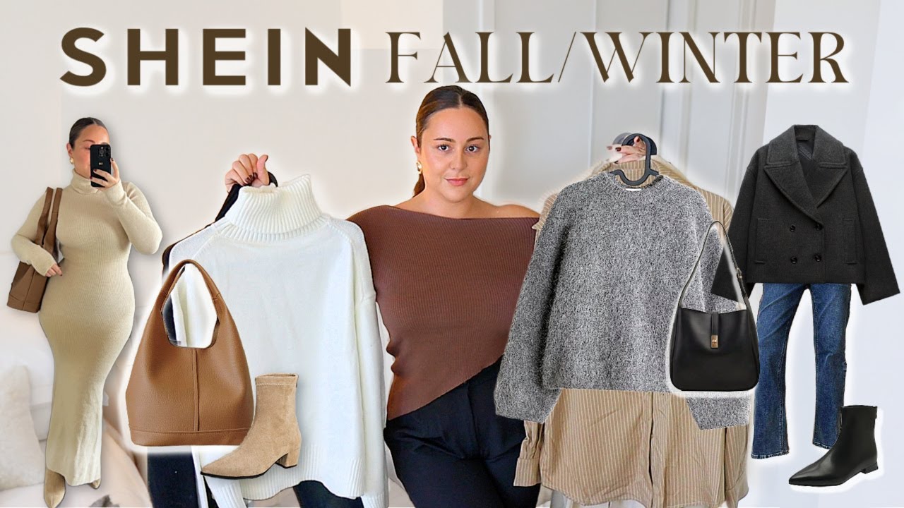 SHEIN FALL & WINTER HAUL 2024 – Must-Have Wardrobe Basics & Classic Everyday Outfit Ideas!