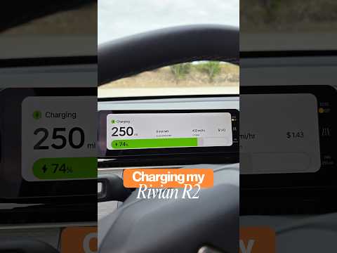 Charging My Rivian R2!