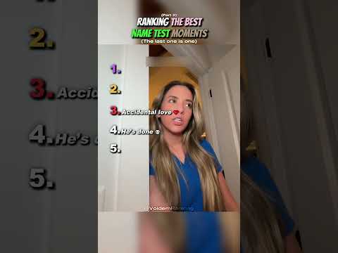 Ranking The Best "Name Test" Moments | Part 2