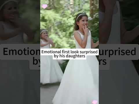 Dad sees his daughter for first time #funnybaby #funny #baby #cute #youtube