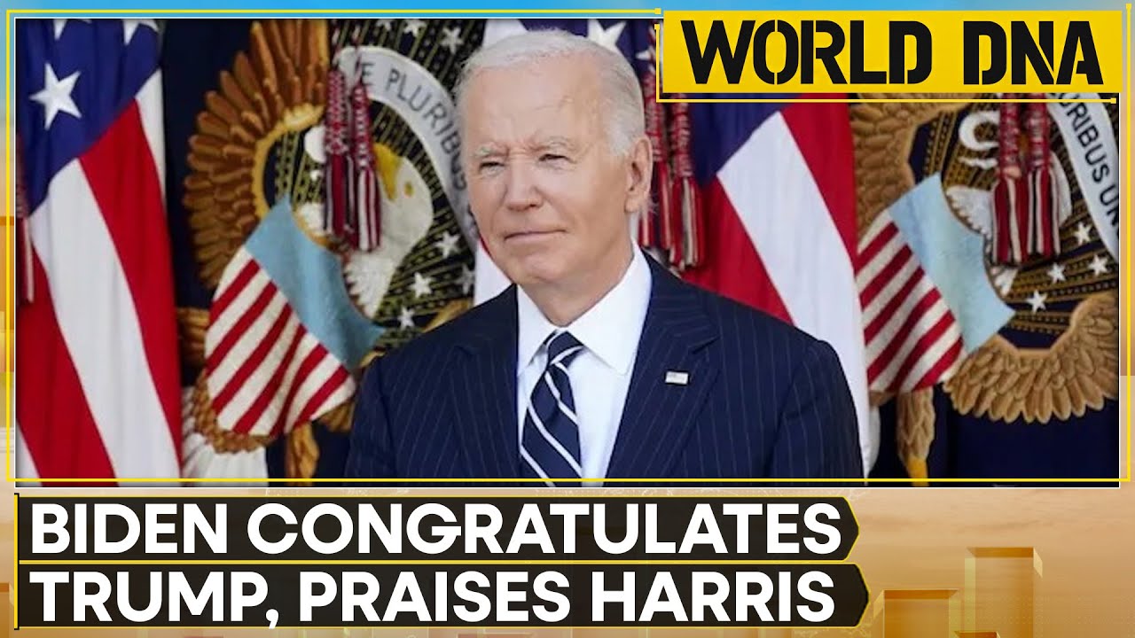 Joe Biden Congratulates Trump, Praises Harris | World News | English News Latest | WION