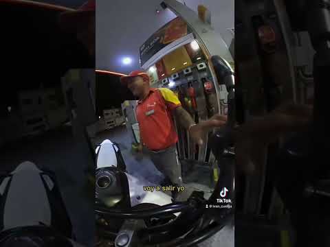 Playero de shell reacciona a mi moto Yamaha xt660