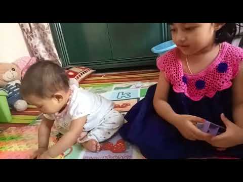আরাইয়া & আইরা দুপুরে ঘুম না দিয়ে দুষ্টুমি