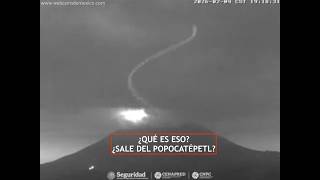 🇲🇽 #MÉXICO | ¿Qué es eso? ¿Sale del Popocatépetl? 04/FEB/26