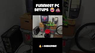 🔥 Craziest PC setups roast! 🔥 #funny #computersetup #memes