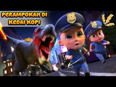 Dinosaurus Raksasa - Police, Thieves, and a Giant Dinosaur!
