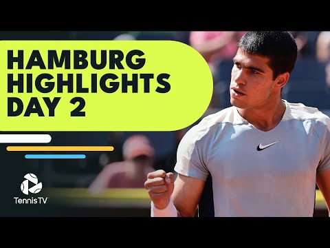 Alcaraz Makes Debut; Schwartzman, Carreno Busta in Action | Hamburg 2022 Day 2 Highlights