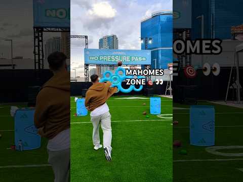 COULD YOU HIT THIS TARGET? 🎯🏈 #qb #football