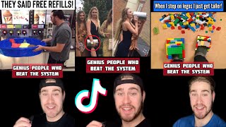 GENIUS PEOPLE WHO BEAT THE SYSTEM!! - TikTok Compilation @DavidjustinnShorts (Parts 1-11)