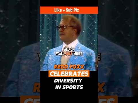 Redd Foxx Drops Hilarious Truths on MLB Diversity! 😂🏀 #SanfordAndSon #OldSchoolCool