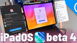 Back to Liquid Glass Again? - iPadOS 26 Beta 4 is Here! 10+ New Features & Changes You Need to See!