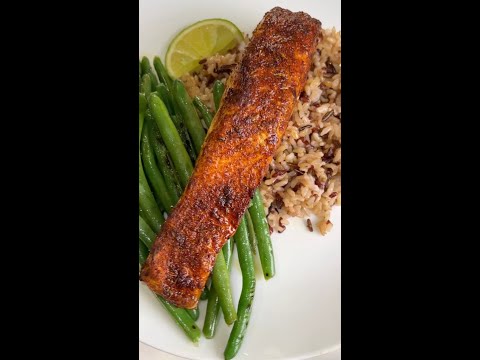 3-Ingredient 15-minute Air Fryer Salmon