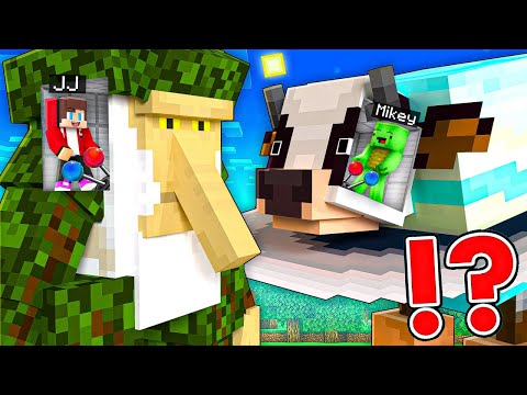 JJ and Mikey Control Italian Brainrot Animals MIND Survival Battle in Minecraft - Maizen Challenge!
