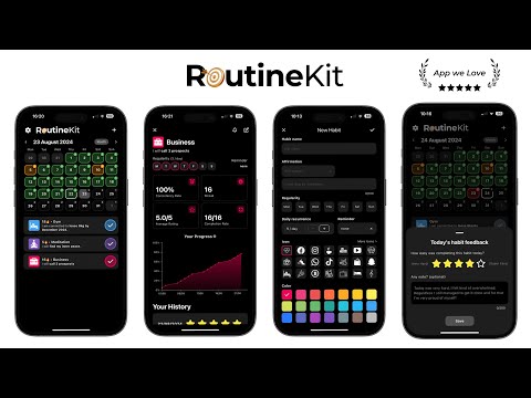 The Best Habit Tracker App in 2024 • RoutineKit