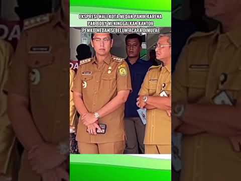 Pak boby ngambek, wali kota medan panik. #tni #trending #medan #walikotamedan #shorts #viralshort
