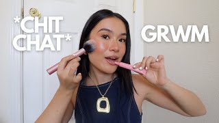CHIT CHAT GRWM: life updates, quitting youtube???, moving, drama, talking like we’re on facetime