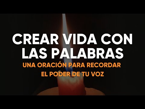 UNA ORACIÓN PARA RECORDAR EL PODER DE TU VOZ