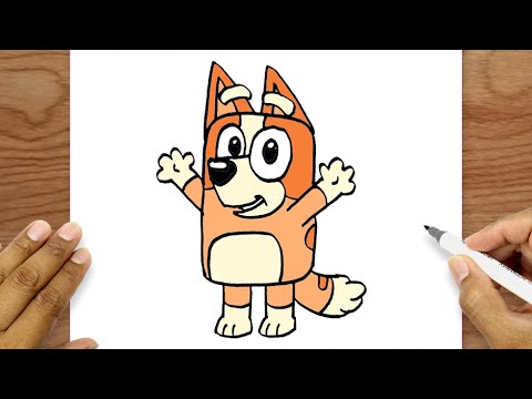 How To Draw Bingo Easy | Bingo Drawing Easy