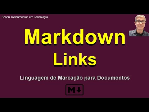 Como trabalhar com links em documentos usando Markdown