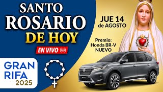 Santo ROSARIO de HOY- GRAN RIFA 2025 (Honda BR-V NUEVO) EN VIVO - Heraldos