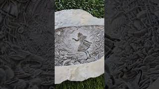Custom made stone engraved with laser! Pm Show and Story on Facebook to order!
