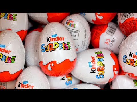 Big unboxing - Kinder Surprise 12 Eggs - 2025! Kider Egg Surprise!!!