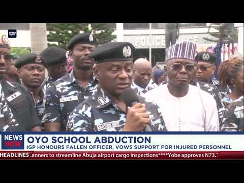 Oyo school abduction: IGP honours fallen officer, vows support for injured personnel