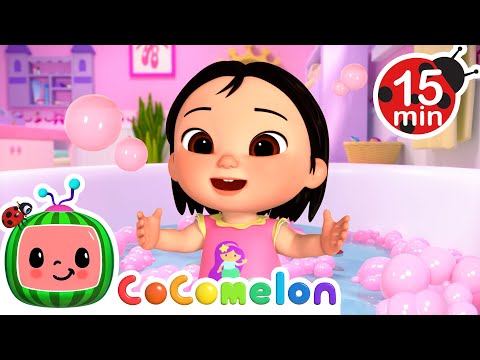 CeCe's Princess Bath Time 🫧 CoComelon | Nursery Rhymes for Babies