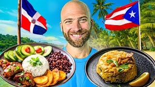 Puerto Rican Food VS Dominican Food! Who Makes The Best Mofongo?