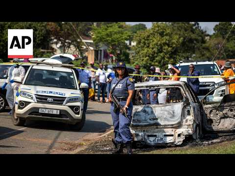 11 people killed in a mass shooting at a house party in South Africa